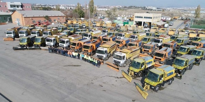 Başkent kışa hazır