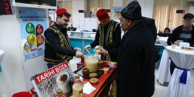 Vergisini ödeyene 'boza' ikram edildi