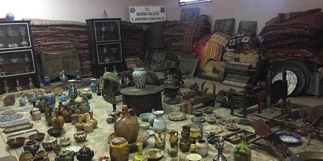 Sahibi ölen çiftlik evinden 'müze' çıktı