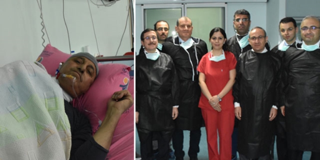 500'üncü kemik iliği nakli o gaziye yapıldı