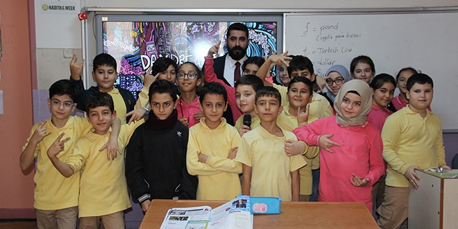 �ngilizceyi rap yaparak ��reniyorlar