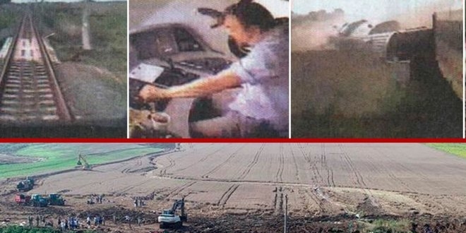 �orlu'daki tren facias�n�n yeni g�r�nt�leri ortaya ��kt�