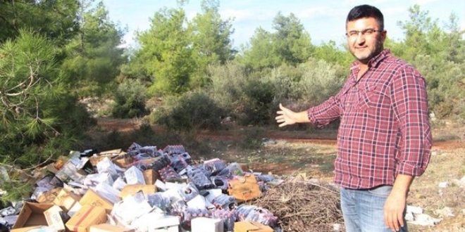 Ormanl�k alan� g�n� ge�mi� �r�nlerle ��pl��e �evirdiler