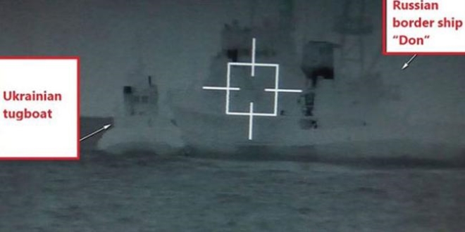 Rusya, Ukrayna savaş gemilerine ateş açtı
