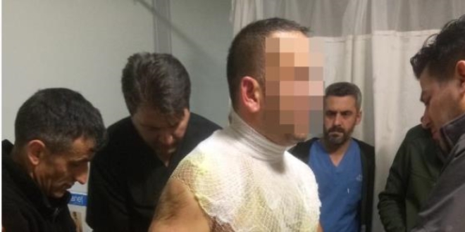 Düzce'deki kaza sonrası hastane karıştı, güvenlik görevlisi yaralandı