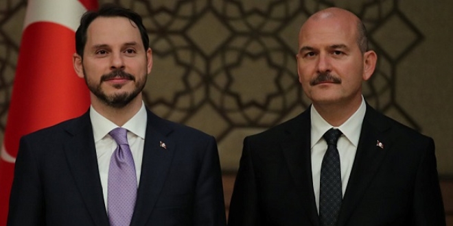Küs olduğu iddia edilen Soylu ve Albayrak, kameralara böyle yansıdı