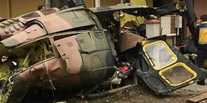 Başsavcılık'tan düşen helikoptere ilişkin açıklama