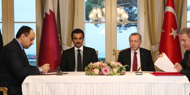 Trkiye-Katar arasnda imzalar atld