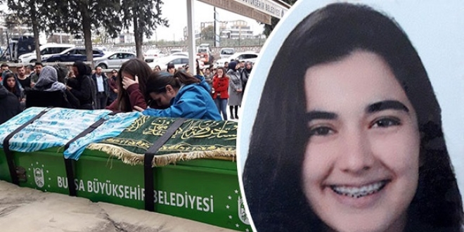 Şofben kurbanı üniversiteli Alara, toprağa verildi