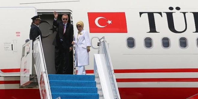 Cumhurbakan Erdoan Gney Amerika'ya gidecek