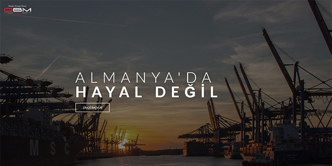 Almanya binlerce Türk işçi alacak. OBM'nin sitesi çöktü