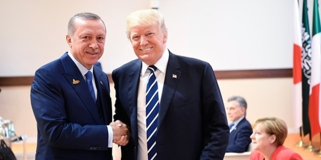 Trump, G20 Zirvesi'nde Erdoan ile grecek
