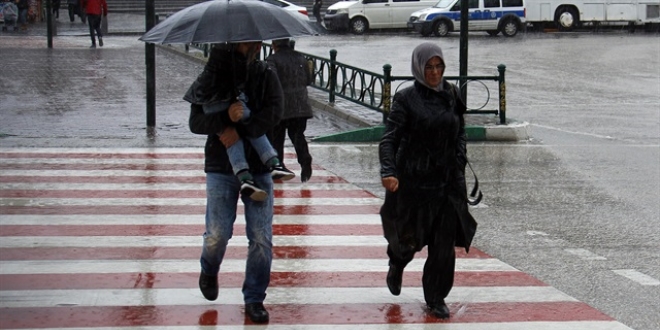 Edirne ve Kırklareli için kuvvetli yağış uyarısı