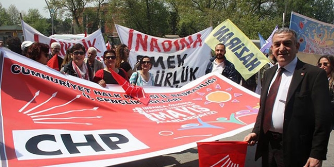 CHP'li �l�e y�netimi g�revden al�nd�