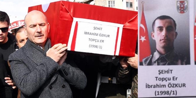 Bebeğe şehit babasının adı verildi