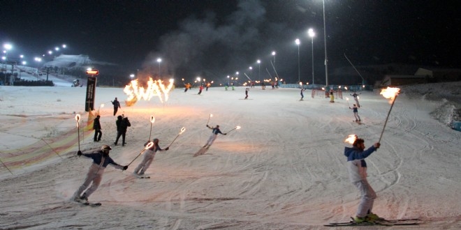 Kayak sezonu Paland�ken'de ba�lad�