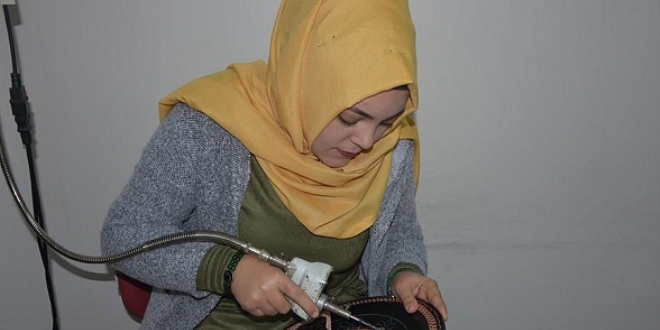 Hobi olarak ba�lad� 'usta' oldu