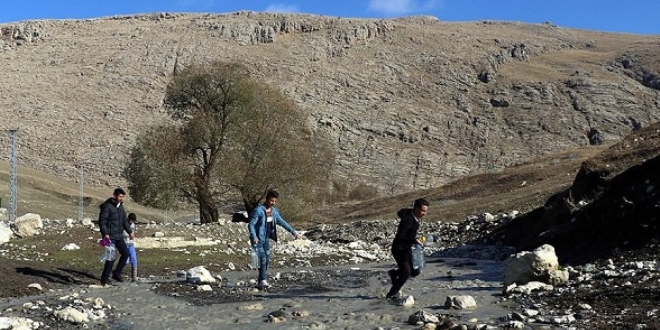 Tuz ihtiya�lar�n� kuyudan kar��l�yorlar