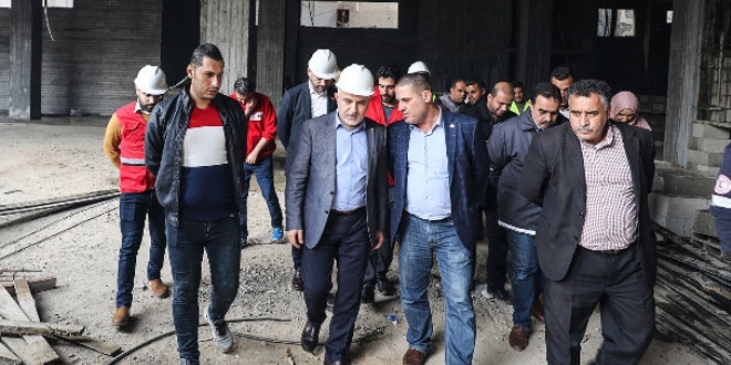 T�rk K�z�lay� 8,5 tonluk ila� yard�m� i�in Gazze'de