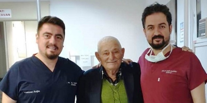 100 yaşında sağlığına kavuştu