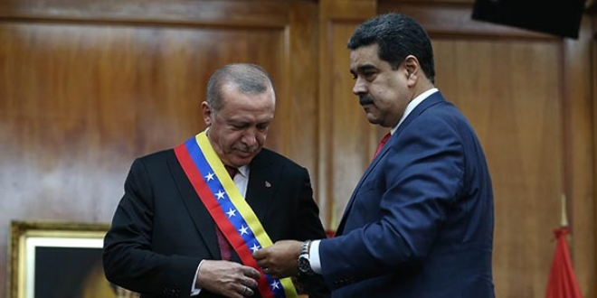Cumhurbaşkanı Erdoğan'a El Libertador nişanı