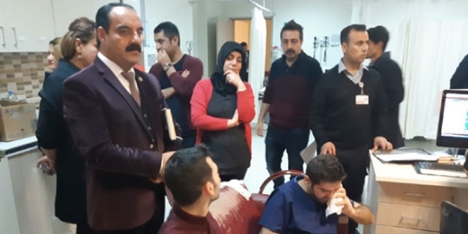 Siirt'te doktora saldıran hasta yakını gözaltında