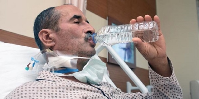 50 yıl sonra kana kana su içmenin sevincini yaşadı