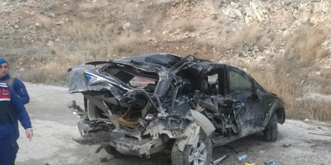Akyurt'ta cip devrildi: 1 ölü, 2 yaralı