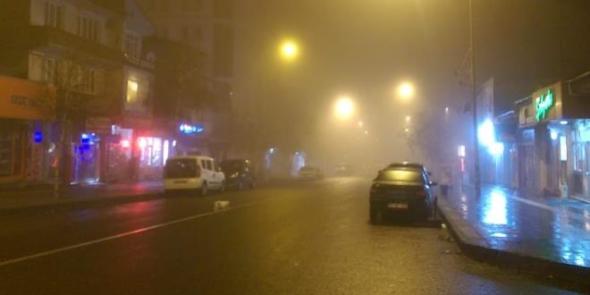 Ardahan'da sis ula��m� aksatt�