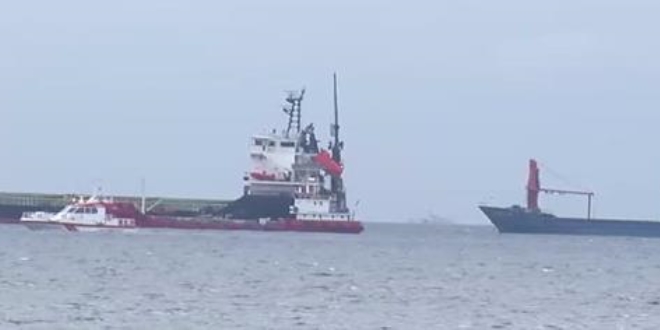 Kuzey Ege Denizi'nde gemi kazası