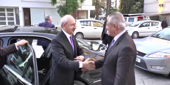 K�l��daro�lu, UBP Genel Ba�kan� Tatar'� ziyaret etti