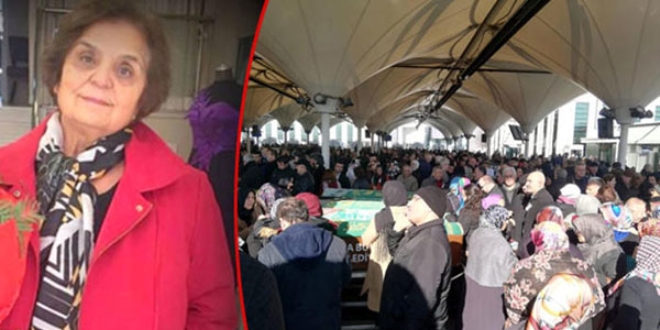 Kızılay'daki otobüs kazasında ölen öğretmen toprağa verildi