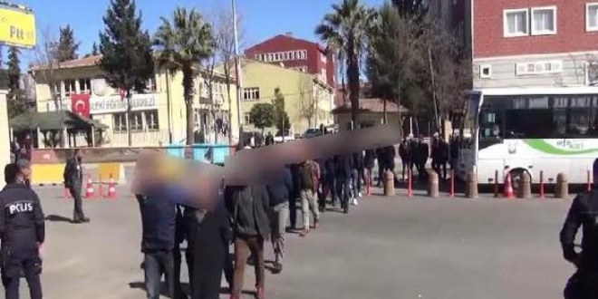 Şanlıurfa'da terör operasyonu: 10 şüpheli tutuklandı