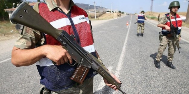 Suriye s�n�r�nda ter�rist yakaland�