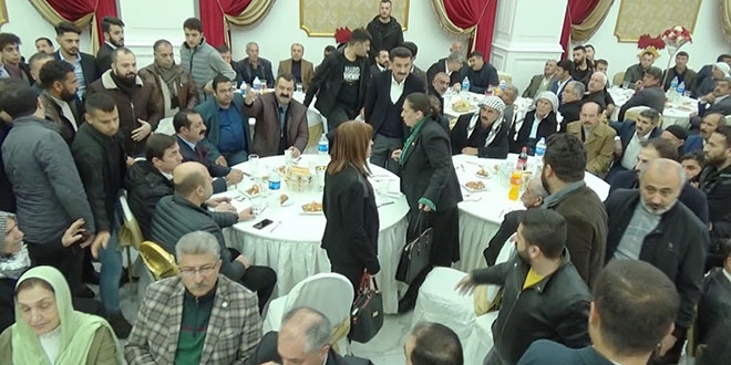 Barış yemeğinde HDP propagandası!