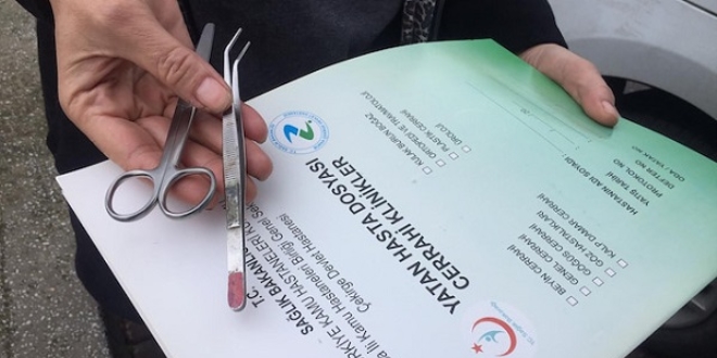 Doktordan skandal teklif! 'Dikişleri, tamponu kendin çıkar'