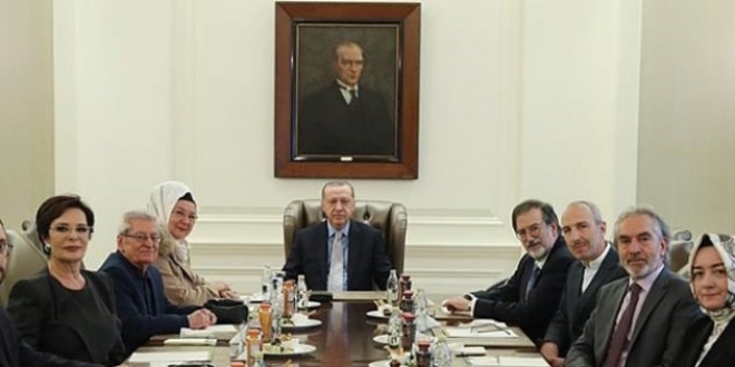 Erdoğan başkanlığındaki toplantı sona erdi