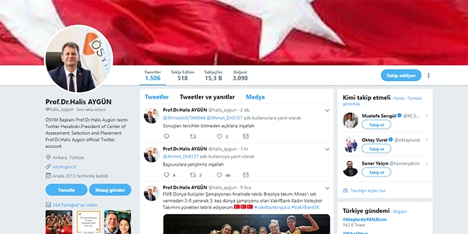 ÖSYM Başkanı'ndan, ALES sonuçları cevabı