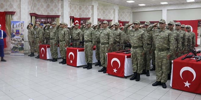 Bedelli askerlikte 67 bin 591 erin temel eğitimleri sona erdi