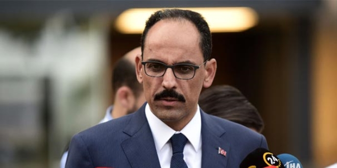 Kalın'dan şehit Emniyet Müdürü için başsağlığı