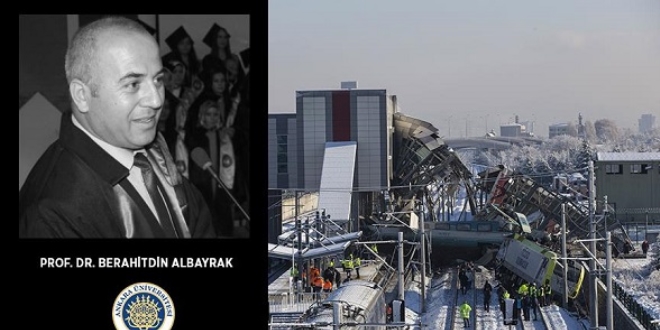 Rektör eski yardımcısı YHT kazasında yaşamını yitirdi