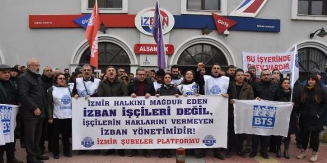 Sendika, İZBAN trenleri için mahkemeye başvurdu