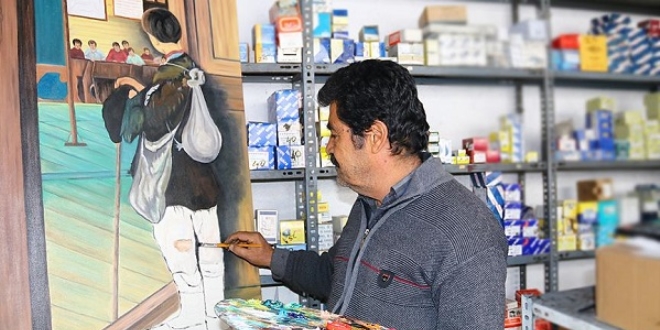 Sanayi sitesinin 'sanatçı' ustaları