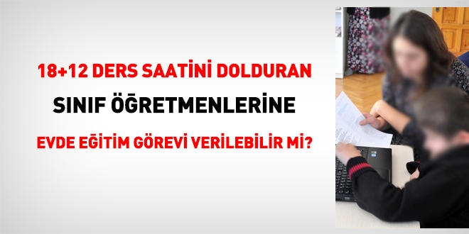 Evde eğitim hizmetlerinde öğretmen görevlendirmesi nasıl yapılacak?