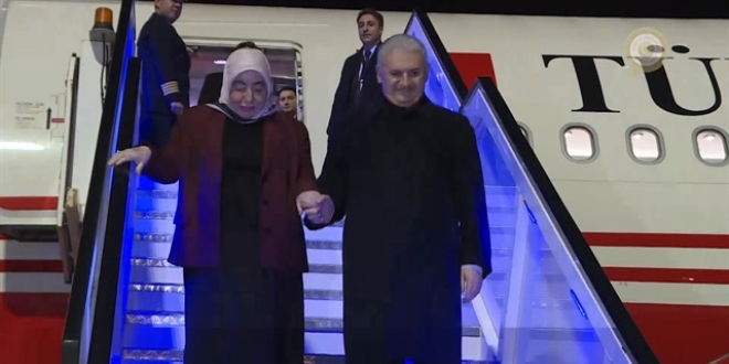 TBMM Başkanı Binali Yıldırım Macaristan'a geldi