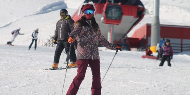 Erciyes, hafta sonu 30 bin kişiyi ağırladı
