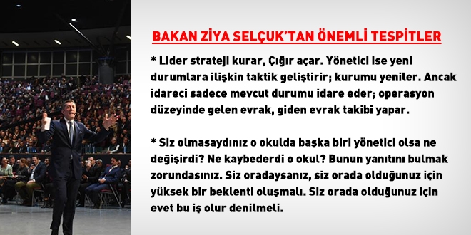 'Odasında yarım saatten fazla oturan müdür, evinde otursun'