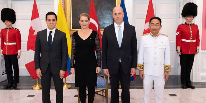 Kanada B�y�kel�isi Uras g�revine ba�lad�