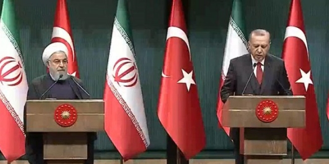Erdoğan: ABD yaptırımlarına karşı İran'ın yanındayız