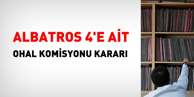 OHAL Komisyonundan, Albatros 4 fişlemesine dair karar